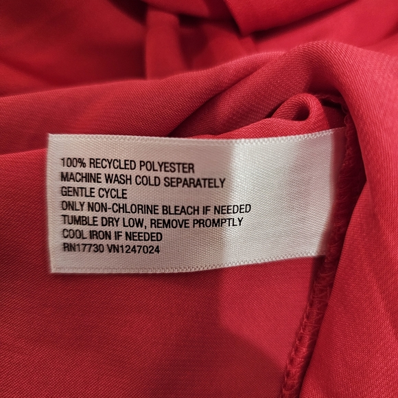 A New Day flowy red blouse. XL - Picture 5 of 5